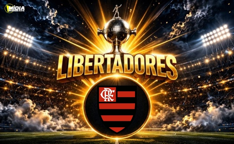 Flamengo goleia o Independiente Medellín na Libertadores