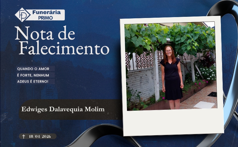 Nota de Falecimento: Edwiges Dalavequia Molim