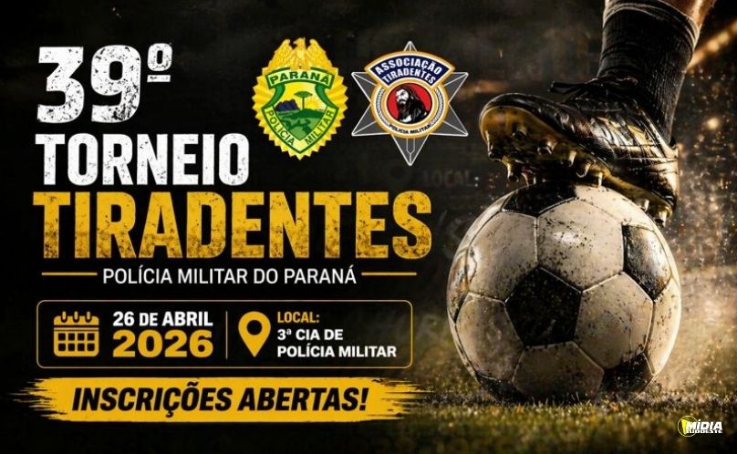 Inscrições abertas para o 39º Torneio Tiradentes da Polícia Militar