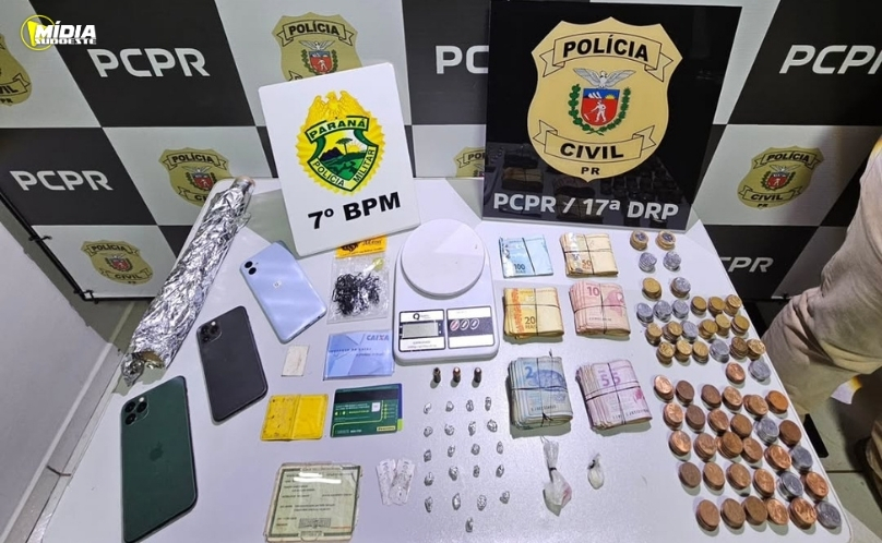 Operação conjunta desarticula ponto de tráfico