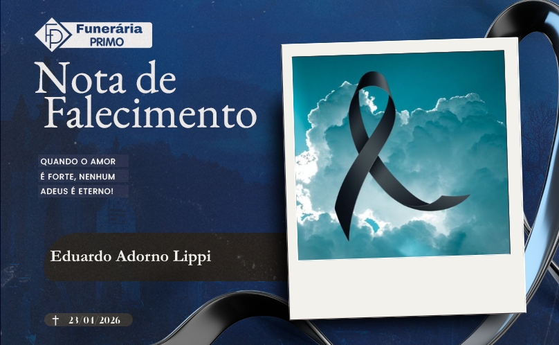 Nota de Falecimento: Eduardo Adorno Lippi