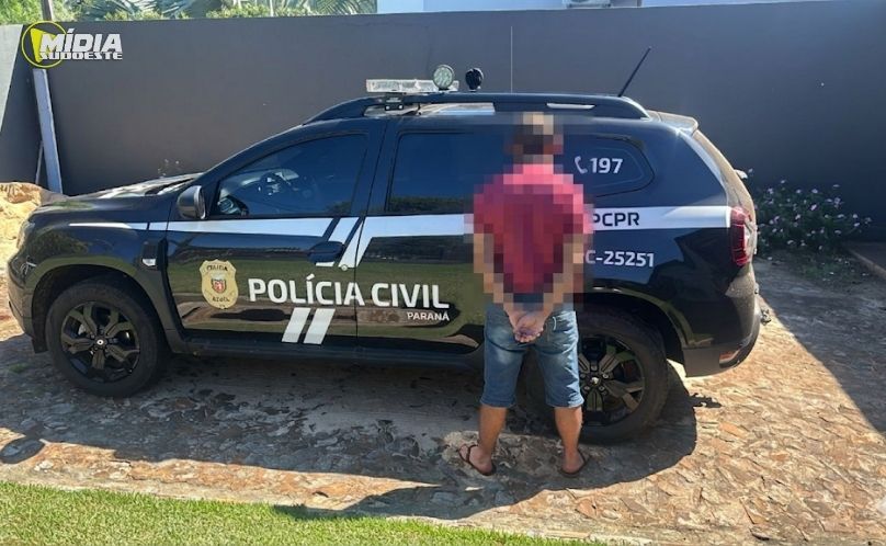 PCPR cumpre mandado e prende condenado por estupro de vulnerável