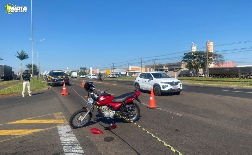 Motociclista de 53 anos morre em colisão na BR-369