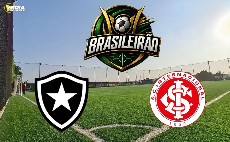 Botafogo abre vantagem duas vezes, mas cede empate ao Internacional