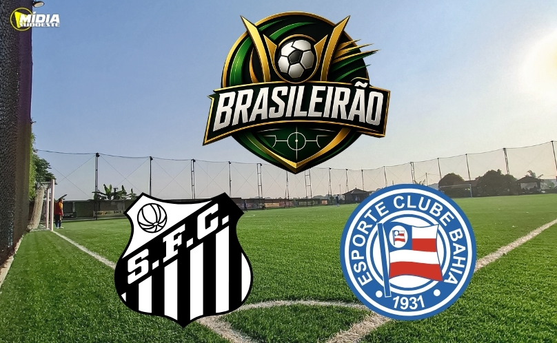 Bahia reage no segundo tempo e segura empate com o Santos