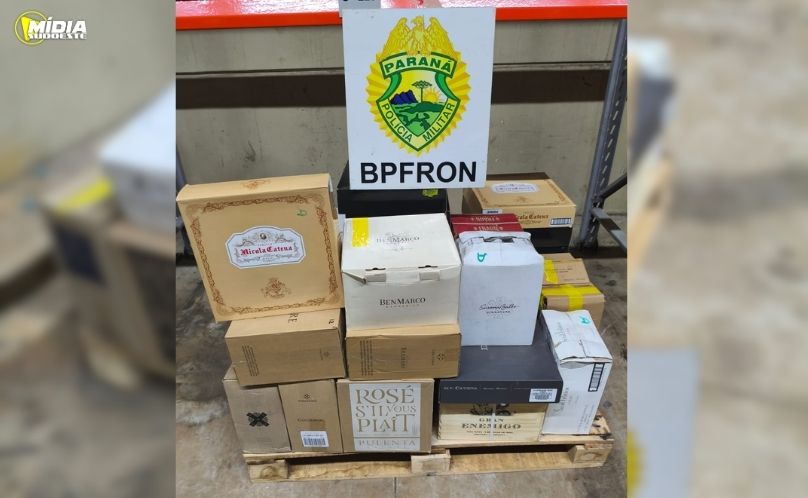 SAS: BPFRON apreende quase 200 garrafas de vinho argentino