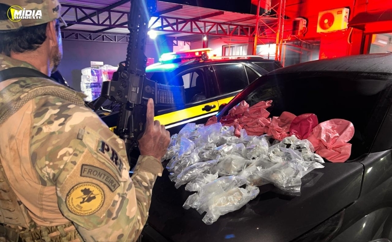 PRF apreende cocaína e haxixe escondidos em tanque de combustível