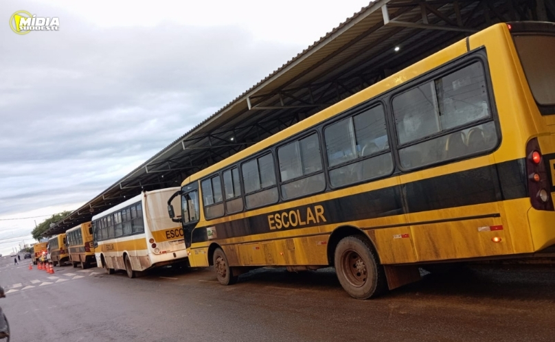 PMPR realiza fiscalização em transporte escolar, e não encontra irregularidades