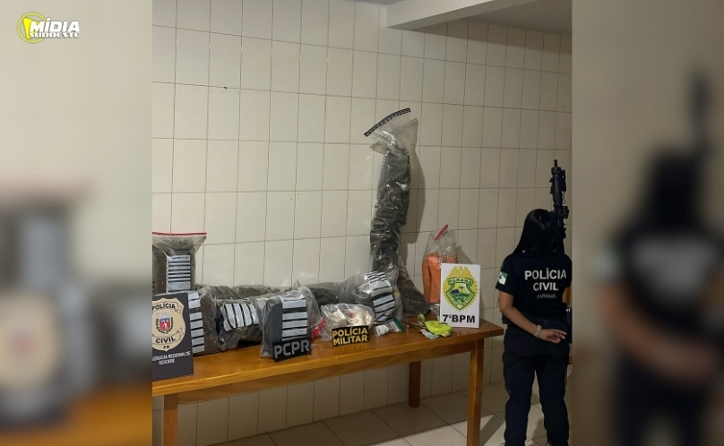 Operação policial fecha ponto de drogas em Paraná d’Oeste