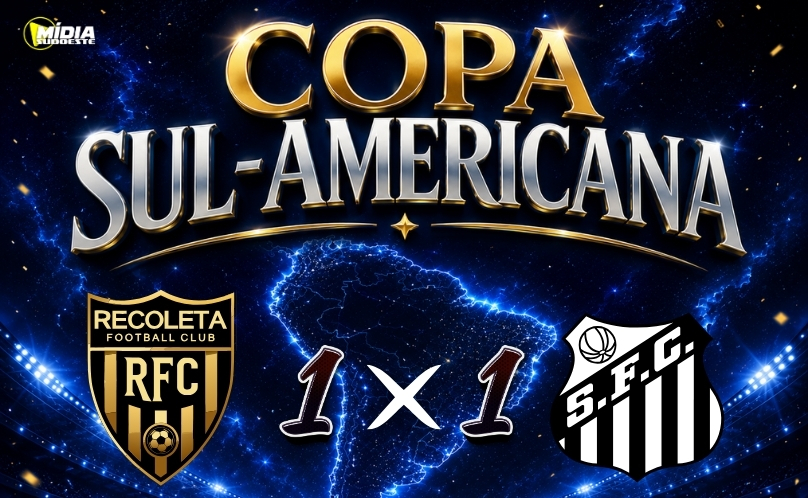 Santos cede empate no fim e se complica na Sul-Americana
