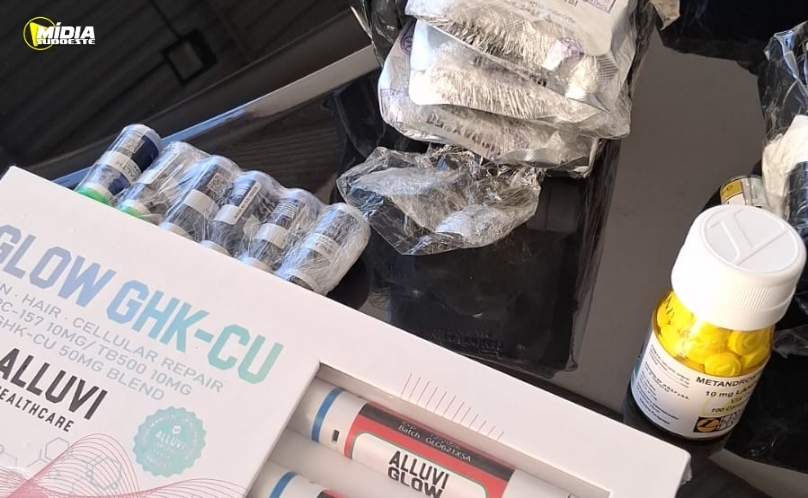PRF e Receita Federal apreendem medicamentos e produtos irregulares na BR-277