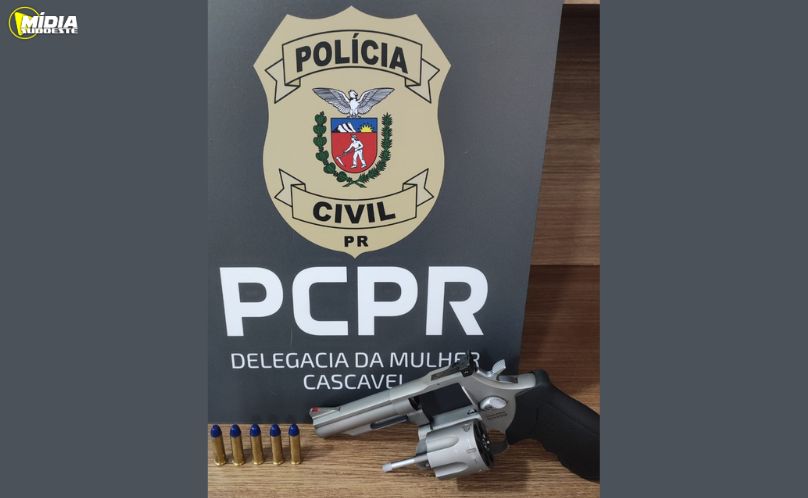 Cumprimento de mandado termina com arma apreendida em caso de violência doméstica