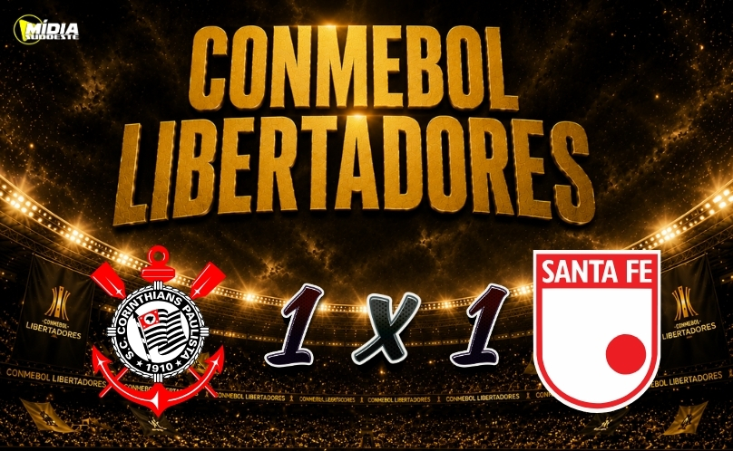 Corinthians arranca empate no fim contra o Santa Fe na Libertadores