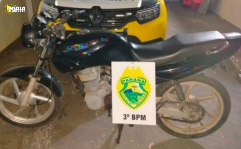 Motociclista é detido após fuga e direção perigosa