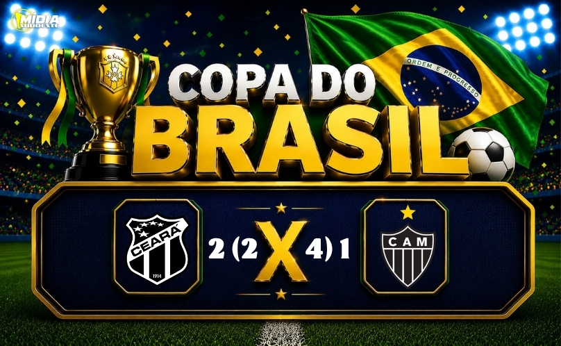 Atlético-MG elimina Ceará e avança na Copa do Brasil