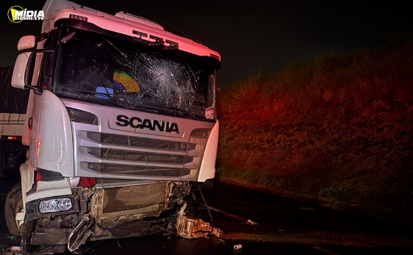 Caminhoneiro morre após veículo cair de pontilhão na BR-376