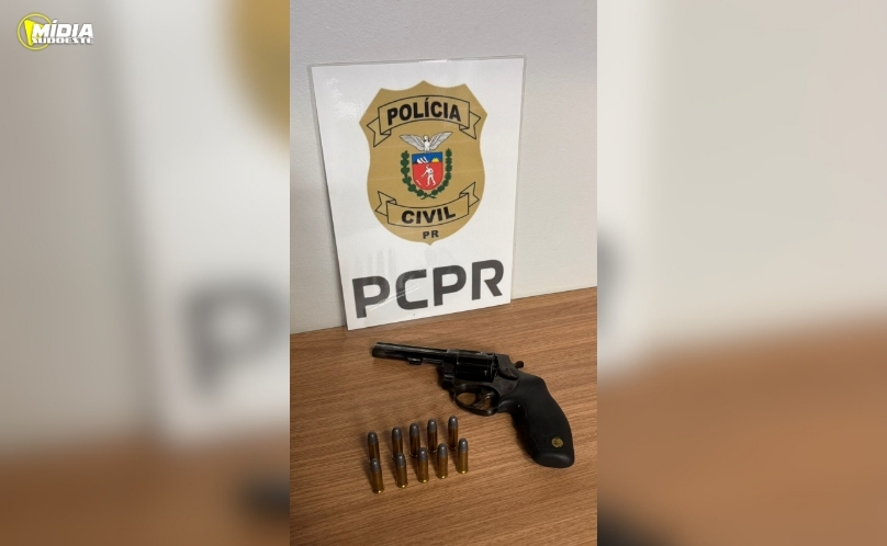 Polícia Civil apreende arma de investigado por violência doméstica