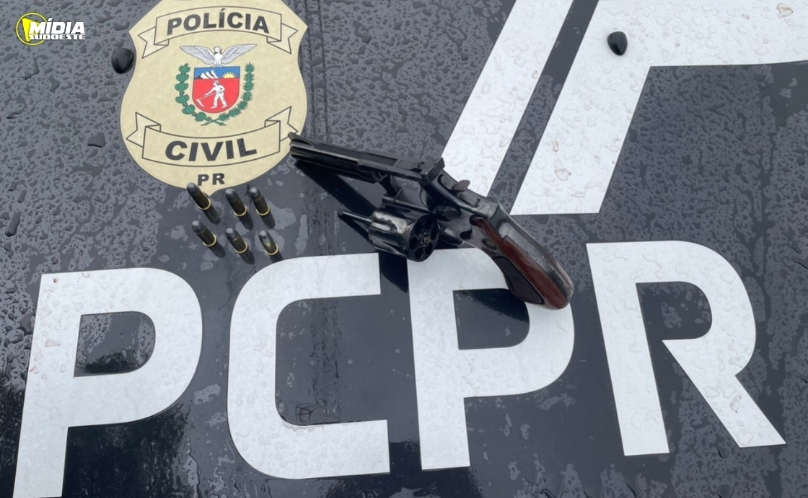 PCPR prende homem por posse irregular de arma de fogo