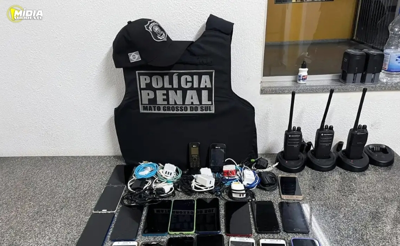 Operação Mute apreendeu 8,5 mil celulares em presídios desde 2023