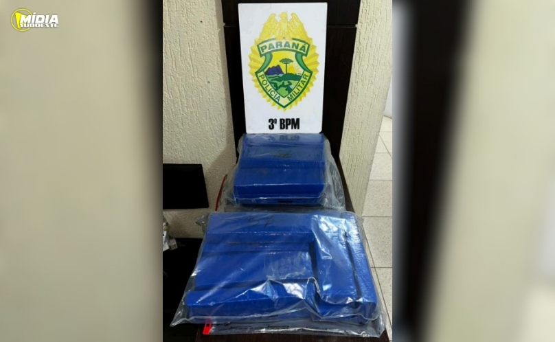 Traficante é preso com 17,5 quilos de maconha em ônibus