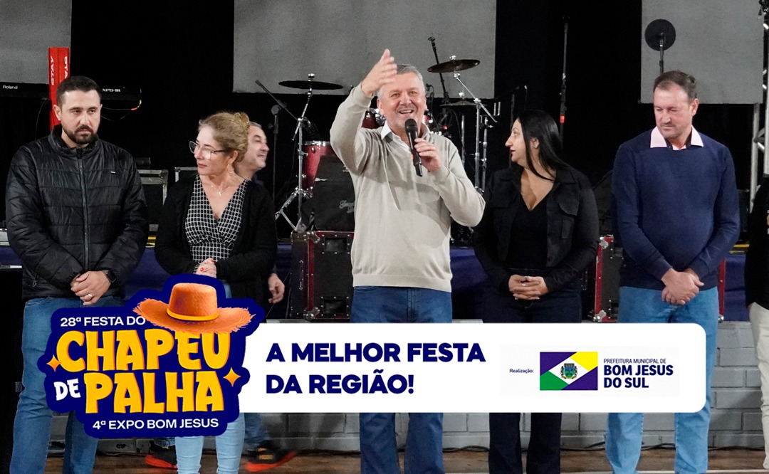 Lançamento Oficial da Festa do Chapéu de Palha 2026