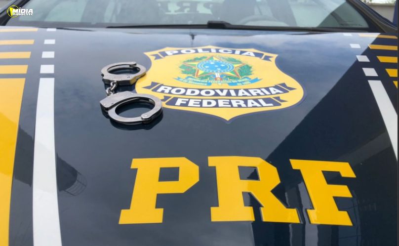 Motorista é preso durante fiscalização da PRF