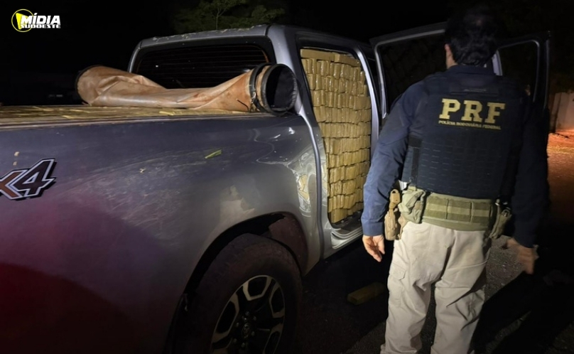PRF apreende 2 toneladas de maconha