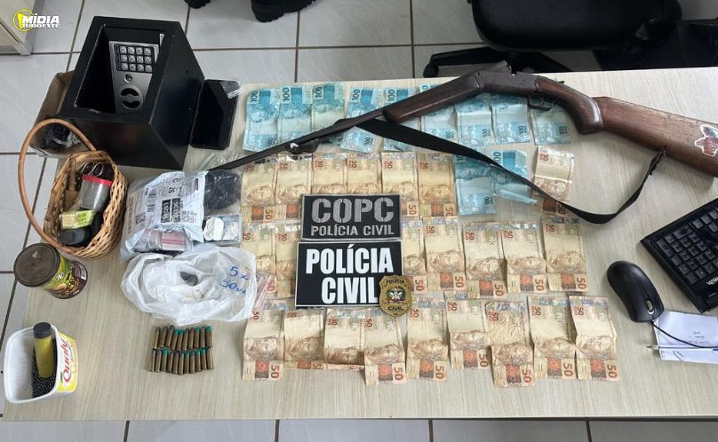 Polícia desmonta estrutura usada pelo tráfico