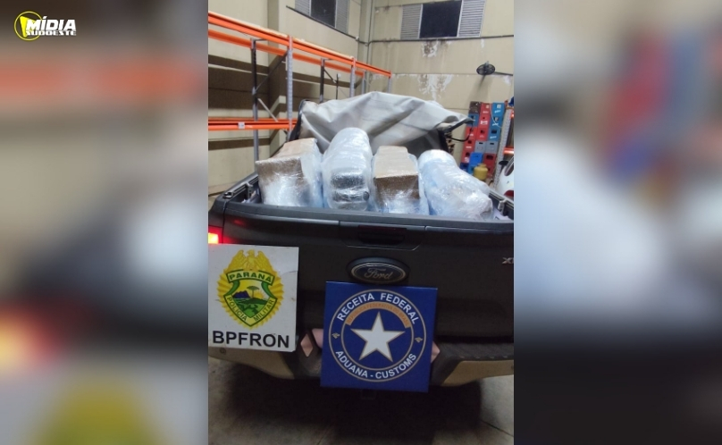 BPFRON apreende mercadorias paraguaias em abordagem na BR-163