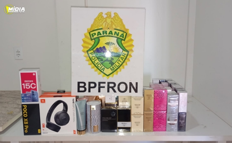 Homem de 75 anos é flagrado com produtos estrangeiros sem documentação