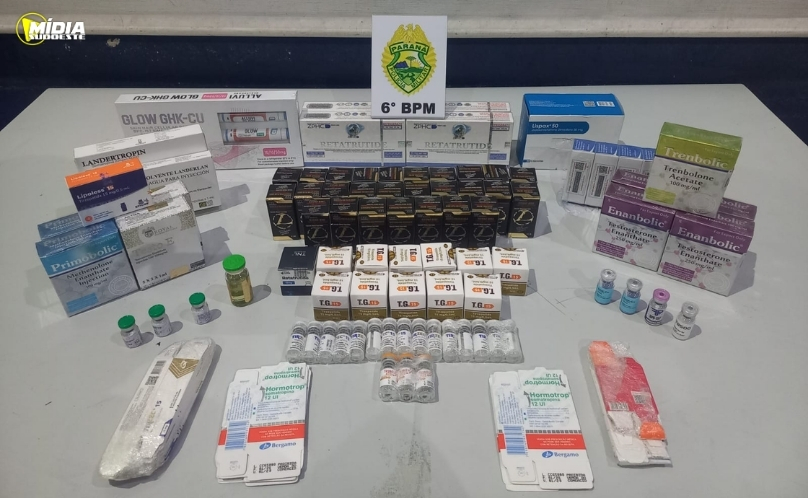 PRF apreende medicamentos
