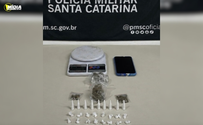 Polícia prende suspeitos por tráfico de drogas em duas ações em São José