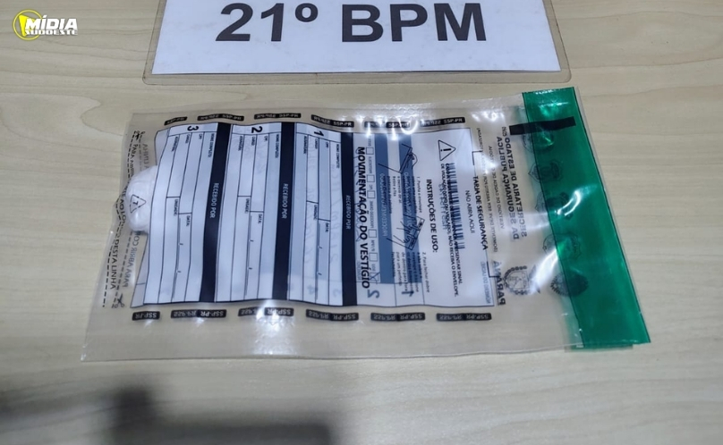 Homem é preso com cocaína durante abordagem policial