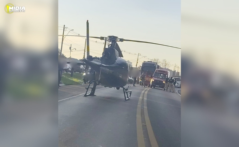 Policial Rodoviário Federal é atropelado durante fiscalização na BR-282