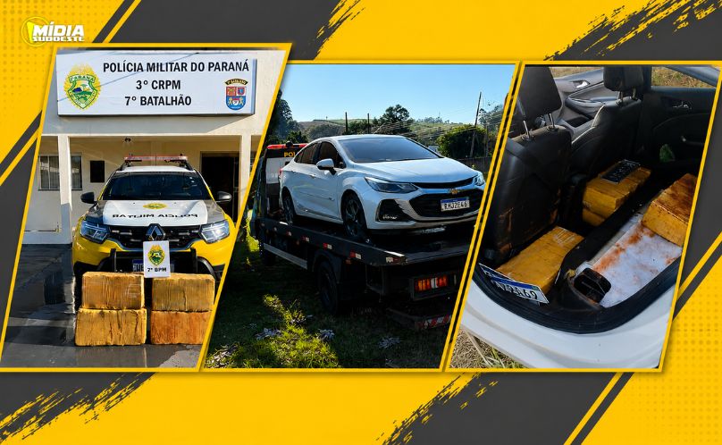Polícia Militar apreende mais de 72 quilos de maconha