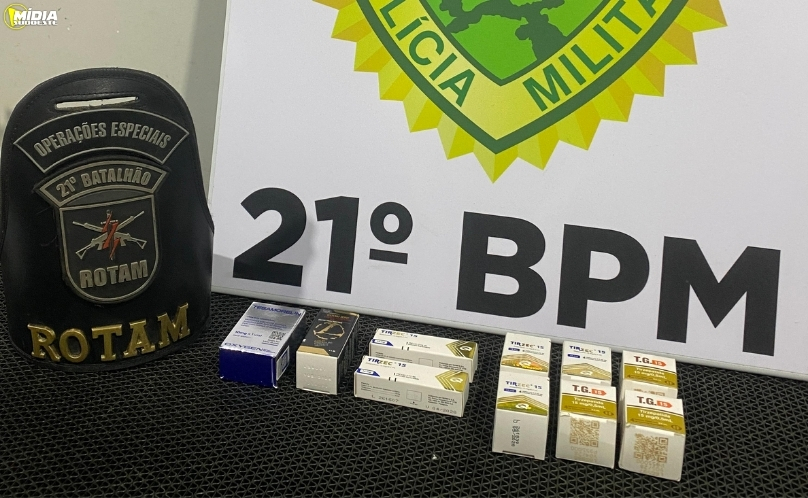 Operação conjunta apreende produtos sem autorização da Anvisa