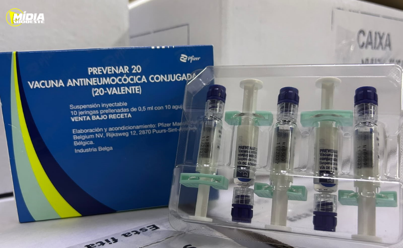 Estado recebe quase 30 mil doses da vacina Pneumo 20