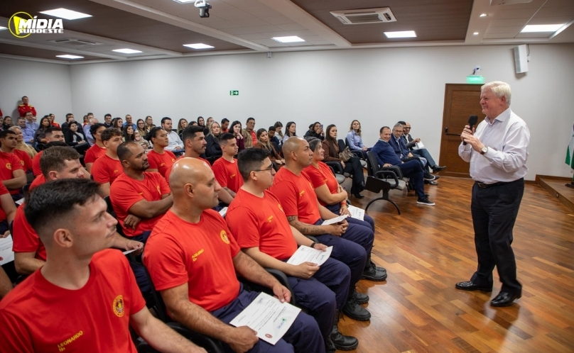Daniel Pelissari, de Pranchita, conquista formação de Bombeiro Civil pela Copacol