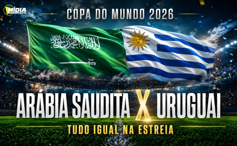 Arábia Saudita segura pressão do Uruguai e estreia com empate na Copa