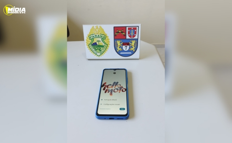 Furto de celular termina com prisão de autor na região central de Nova Olímpia