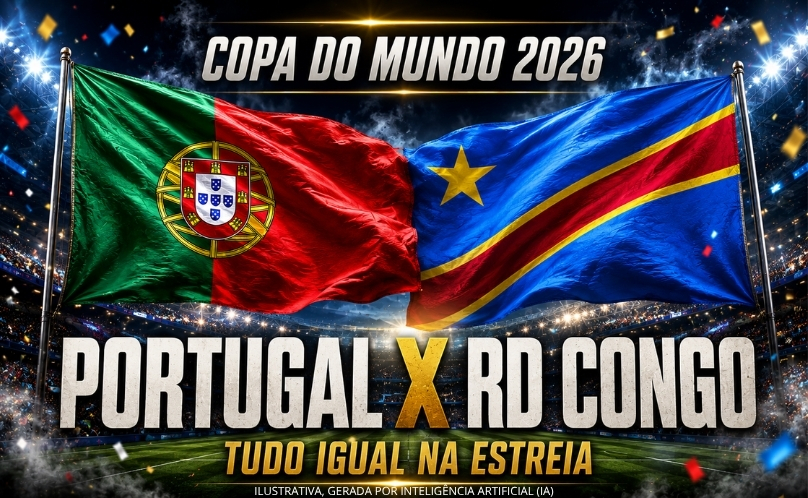 Portugal tropeça e estreia com empate diante da RD Congo