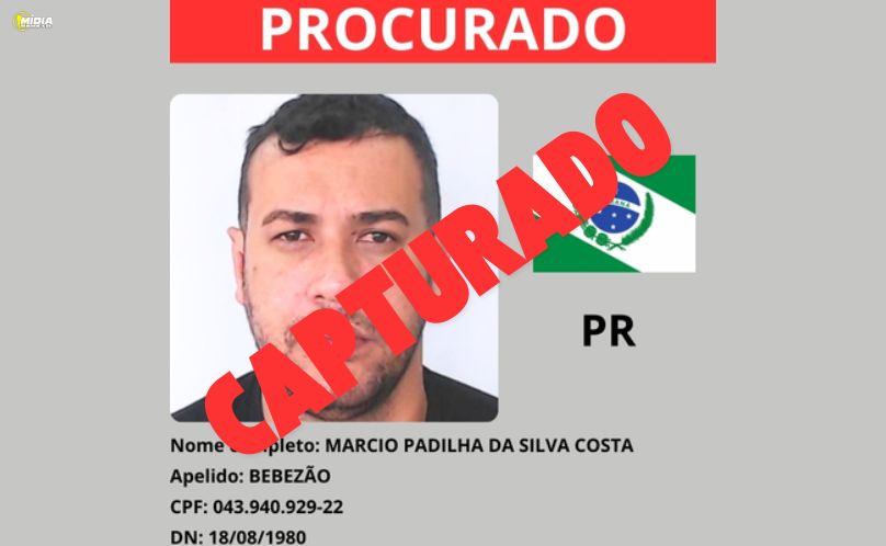 PCPR prende um dos criminosos mais procurados do Brasil