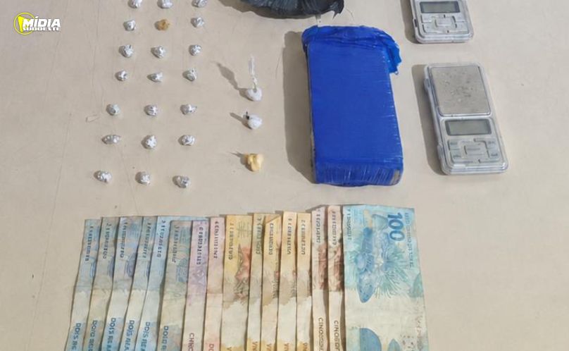 ROTAM apreende drogas e menores em ação contra o tráfico