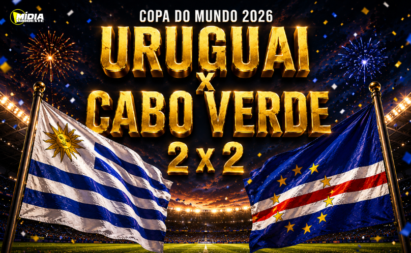 Uruguai tropeça e empata com Cabo Verde