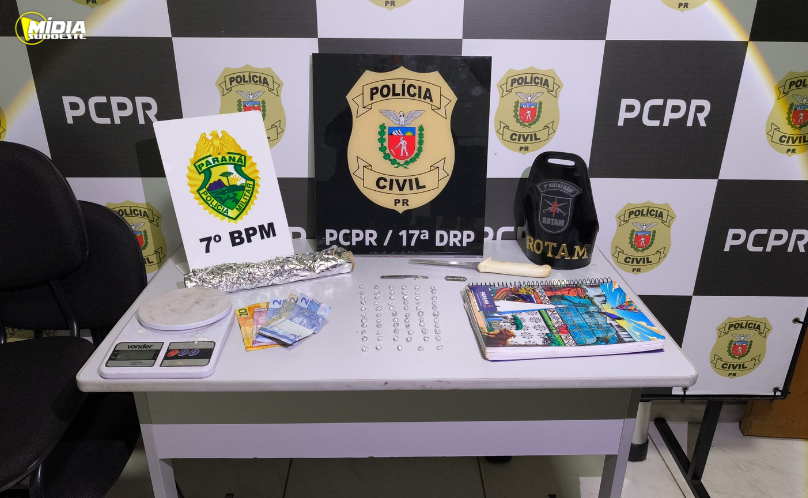 Duas mulheres são presas por tráfico de drogas