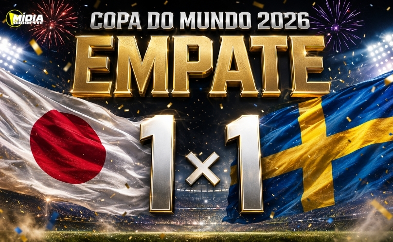 Japão empata com a Suécia e será o adversário do Brasil na Copa do Mundo