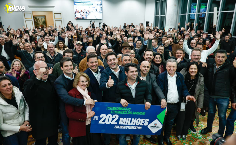 Paraná anuncia repasse de R$ 202 milhões para fortalecer atendimento do SUS