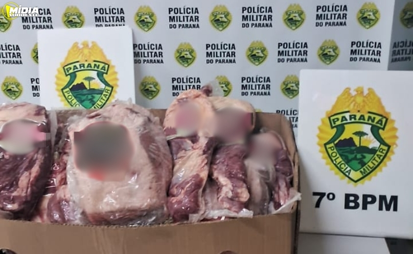 Carne pertencente a empresa é localizada em automóvel e caso vai parar na Polícia Civil
