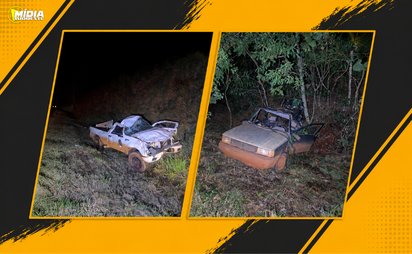 Criança morre após grave acidente entre caminhonete e carro na PRC-158
