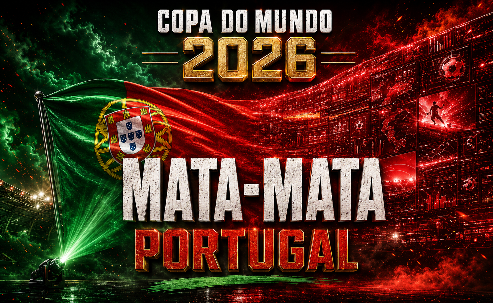 Portugal busca virada sobre a Croácia e garante vaga nas oitavas da Copa do Mundo